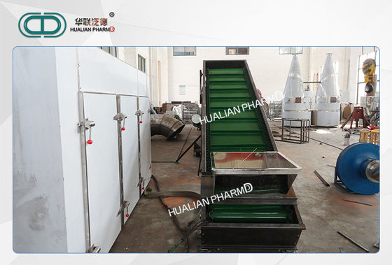 El transporte mecánico del transportador de correa del acero de carbono del PVC equipa alto a prueba de calor
