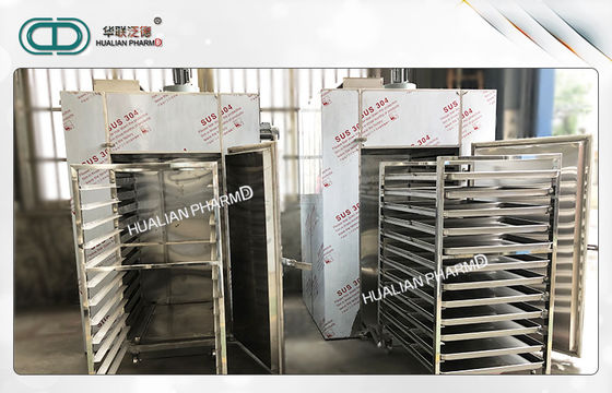 Equipos farmacéuticos de la granulación de 1800 kilogramos/estufa de la circulación del aire caliente