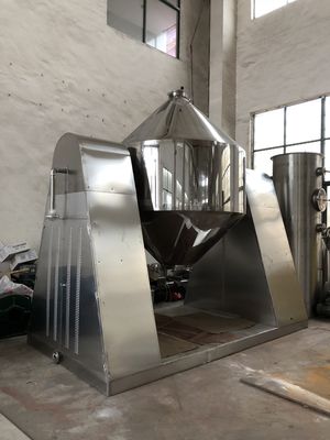 secador industrial del vacío del cono doble rotatorio de 440v /220v en la industria alimentaria