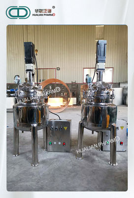 Reactor de alta presión 10L del acero inoxidable - 50L 300 Mm*4 milímetro modificó la mezcla para requisitos particulares